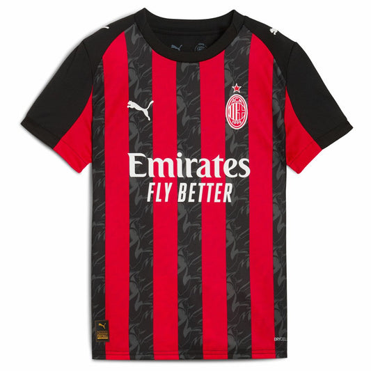 Christian Pulisic AC Milan Youth 2025/26 Home Replica Player Jersey - Red | Puma for sale
