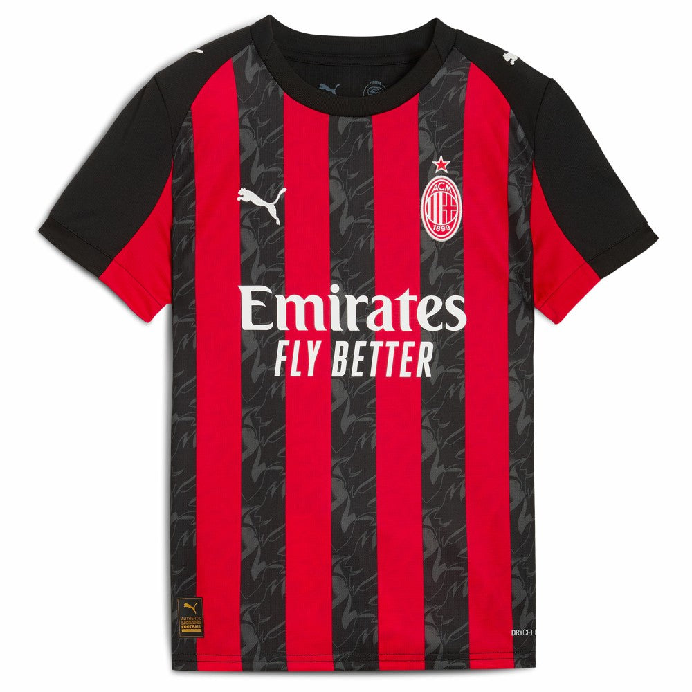 Christian Pulisic AC Milan Youth 2025/26 Home Replica Player Jersey - Red | Puma for sale