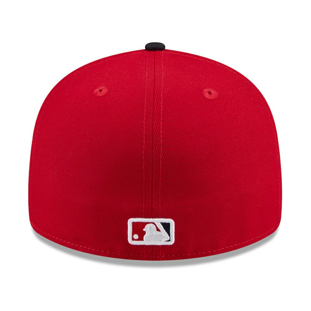 Washington Nationals 2026 Spring Training Low Profile 59FIFTY Fitted Hat - Red/Navy | New Era