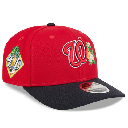 Washington Nationals 2026 Spring Training 9SEVENTY Adjustable Hat - Red/Navy | New Era