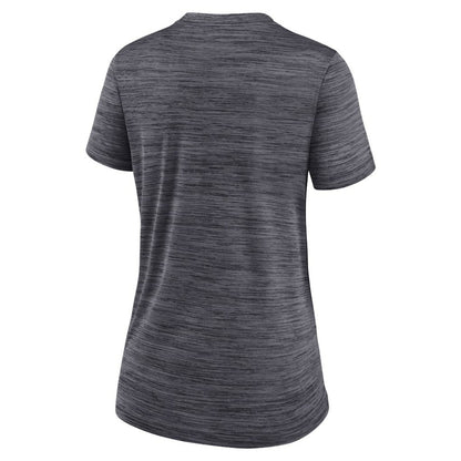 Miami Marlins Women's Authentic Collection Velocity Dri-FIT T-Shirt - Black | Nike