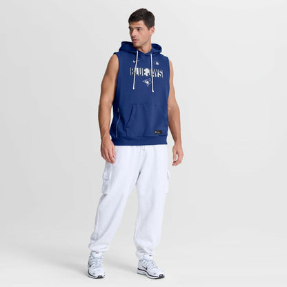 Toronto Blue Jays Authentic Collection Standard Issue Dri-FIT Sleeveless Hoodie - Royal | Nike