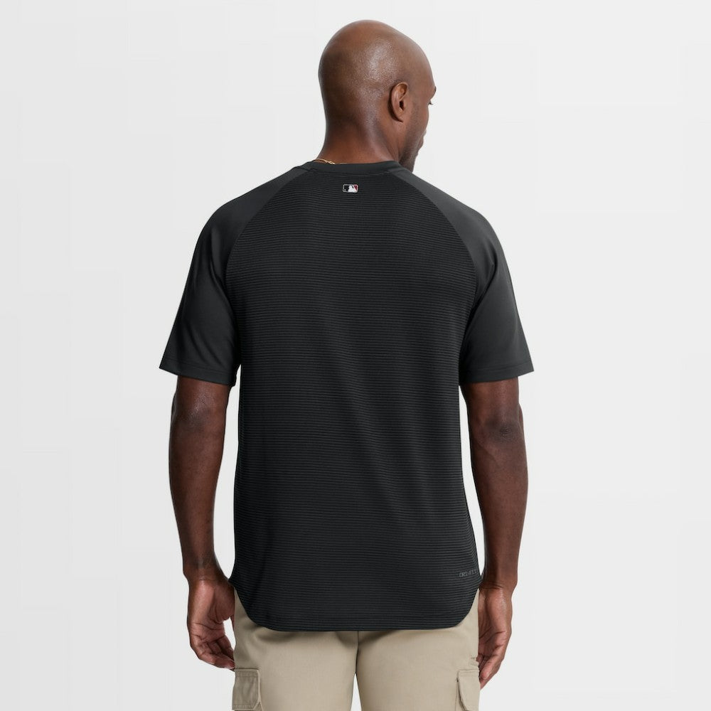 Arizona Diamondbacks Authentic Collection Batting Practice Pre-Game Raglan Dri-FIT Top - Black | Nike