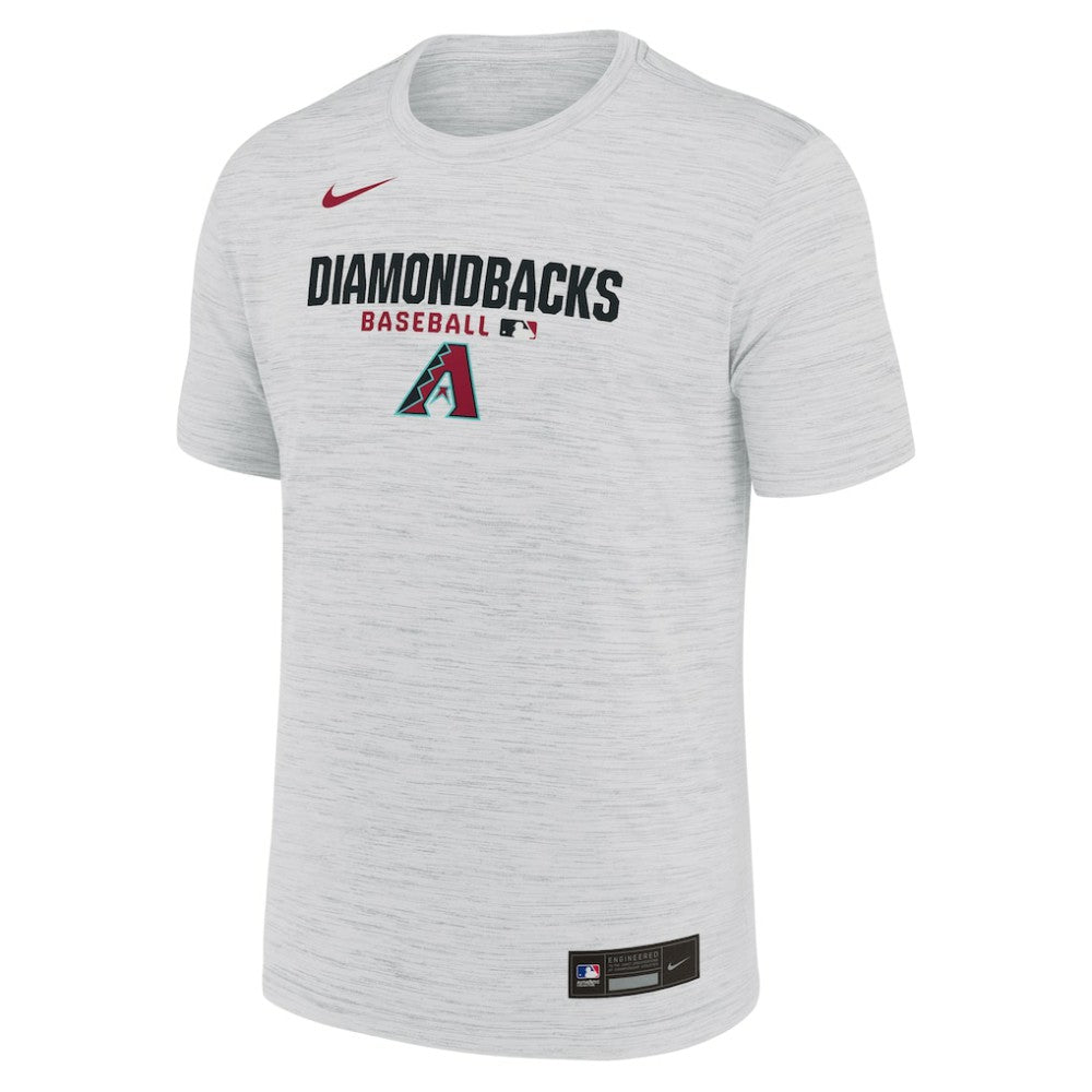 Arizona Diamondbacks Authentic Collection Velocity Dri-FIT T-Shirt - White | Nike