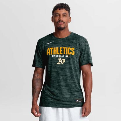 Athletics Authentic Collection Velocity Dri-FIT T-Shirt - Green | Nike