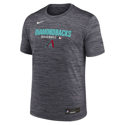 Arizona Diamondbacks Authentic Collection Velocity Dri-FIT T-Shirt - Black | Nike