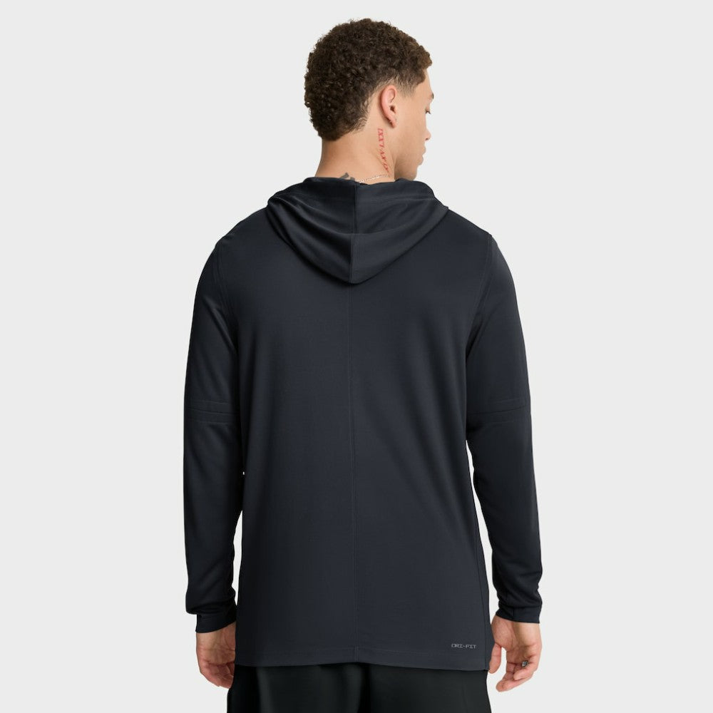 New York Yankees Authentic Collection Dri-FIT Long Sleeve Hooded T-Shirt - Navy | Nike