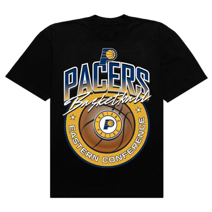 Indiana Pacers Authmade Basketball Mesh Premium T-Shirt - Black outlet