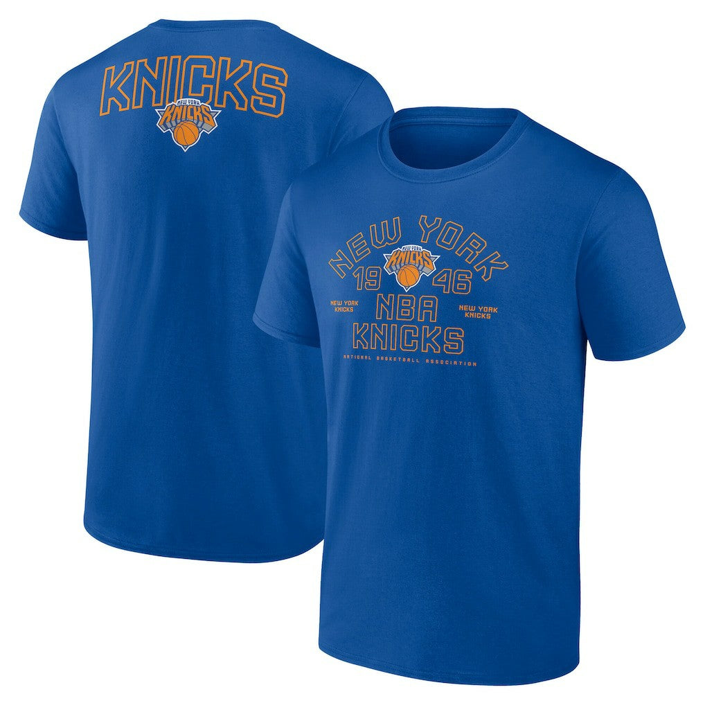 New York Knicks Indomitable Drive T-Shirt - Blue online