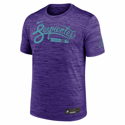 Arizona Diamondbacks Authentic Collection City Connect Velocity Dri-FIT T-Shirt - Purple | Nike