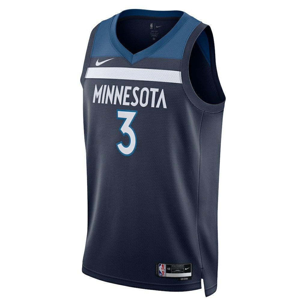 Jaden McDaniels Minnesota Timberwolves Unisex Swingman Jersey - Icon Edition - Navy | Nike shop