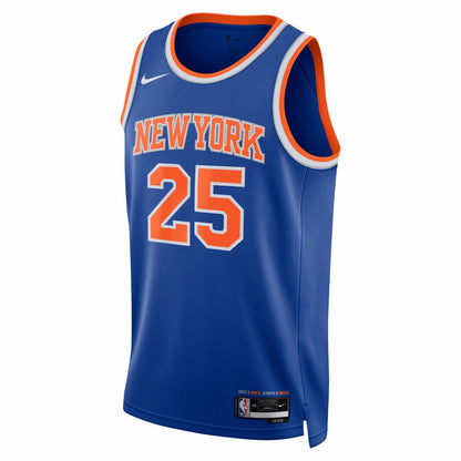 Mikal Bridges New York Knicks Unisex Swingman Jersey - Icon Edition - Blue | Nike on sale