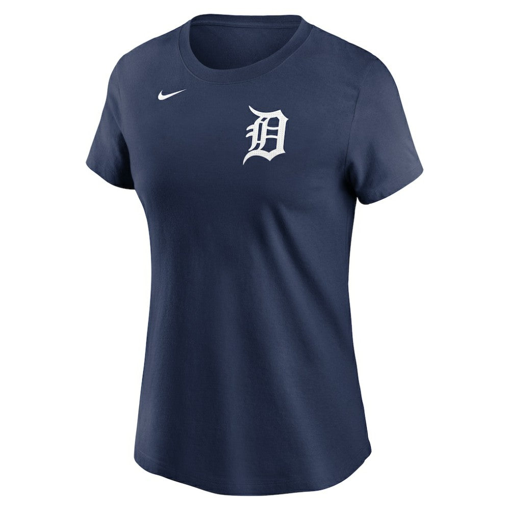 Riley Greene Detroit Tigers Women's Cooperstown Collection Fuse Name & Number T-Shirt - Navy | Nike