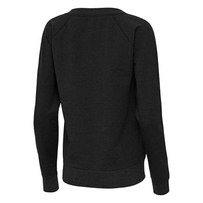 Atlanta Falcons Antigua Women's Varsity Tri-Blend V-Neck Long Sleeve T-Shirt - Heather Black discount