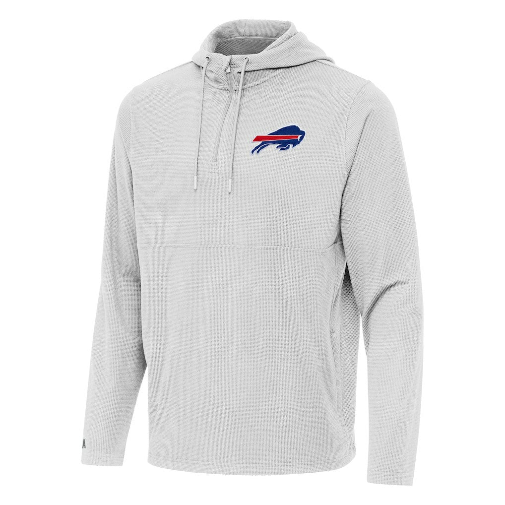 Buffalo Bills Antigua Connected Quarter-Zip Pullover Hoodie - Gray online