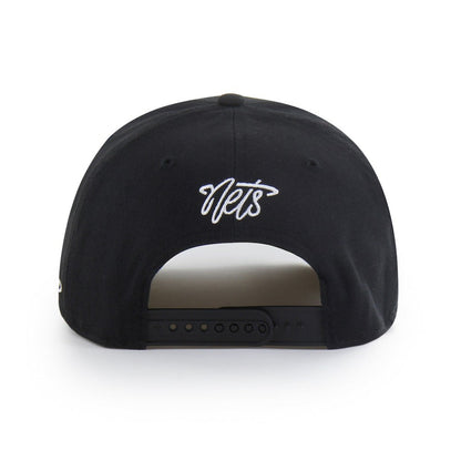 Brooklyn Nets Brand Seen by '47 Sorry I Was Hooping Hitch Adjustable Hat - Black | 47 brand on sale