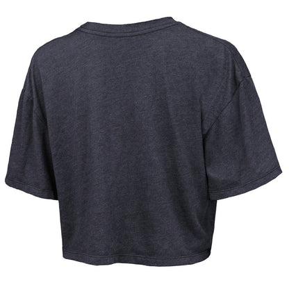 Oklahoma City Thunder Majestic Threads Women's Boxy Crop Top - Navy online