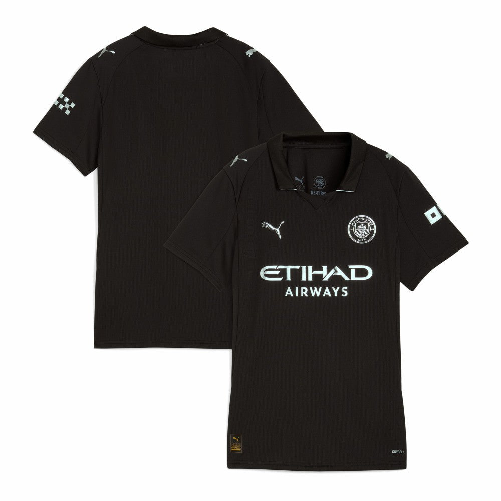 Manchester City Women's 2025/26 Away Replica Jersey - Black | Puma sale
