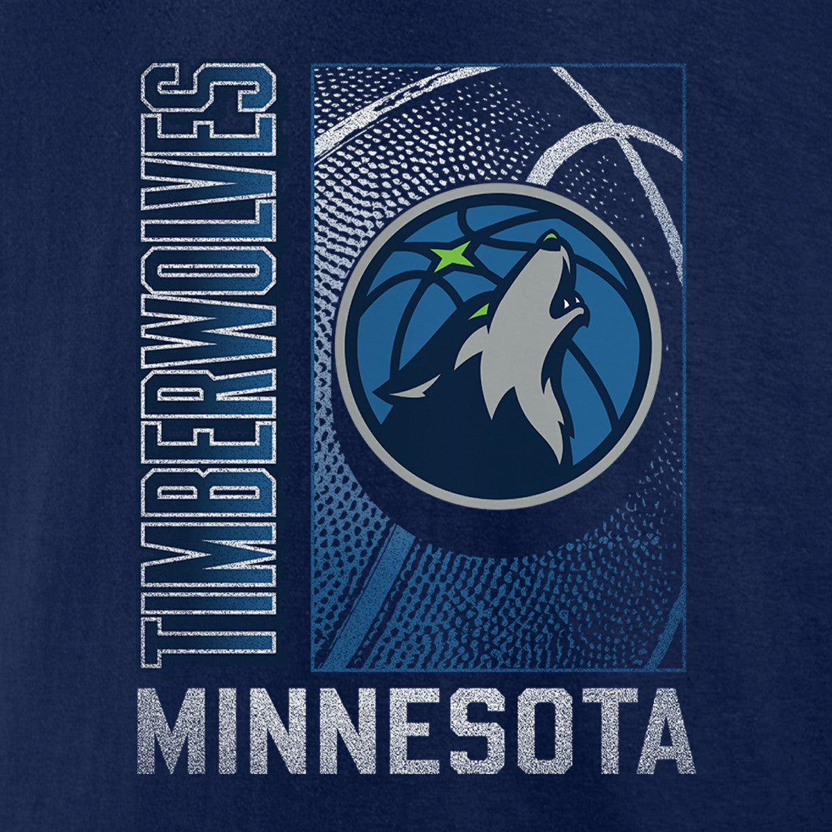 Minnesota Timberwolves '90s Graphic T-Shirt - Navy outlet