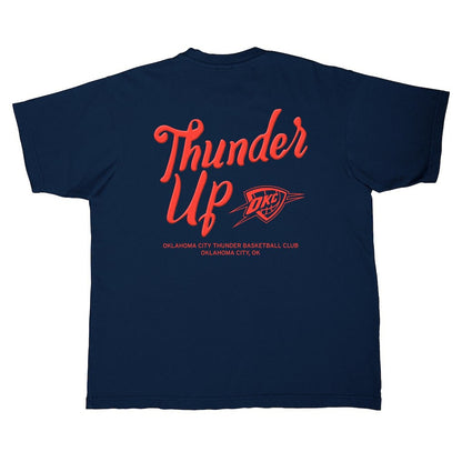 Oklahoma City Thunder Stadium Essentials Unisex Thunder Up Urban T-Shirt - Navy for sale