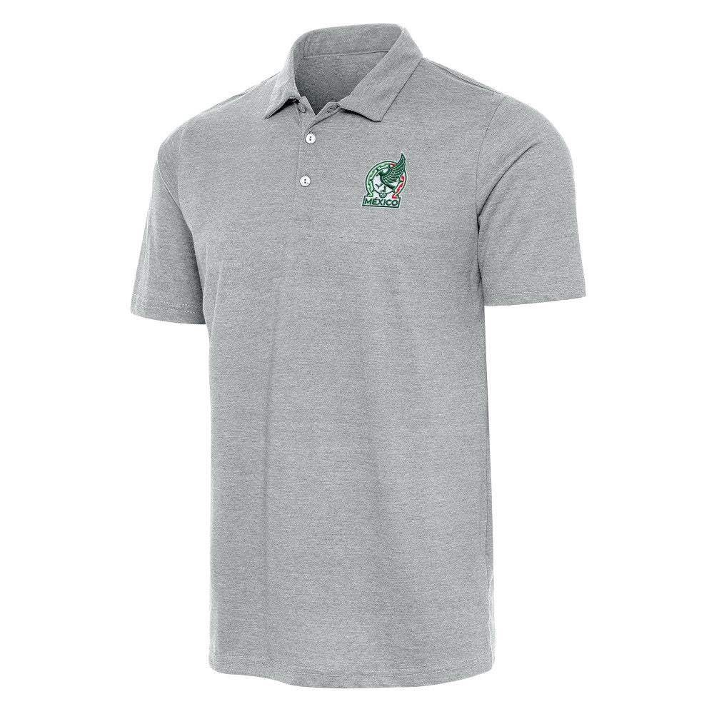 Mexico National Team Antigua Peak Polo - Gray on sale