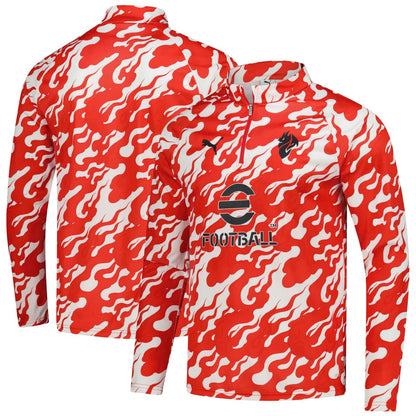 AC Milan 2025/26 Pre-Match dryCell Quarter-Zip Top - Red | Puma for sale