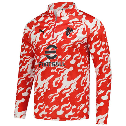AC Milan 2025/26 Pre-Match dryCell Quarter-Zip Top - Red | Puma for sale