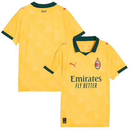 AC Milan Youth 2025/26 Third Replica Jersey - Yellow | Puma discount