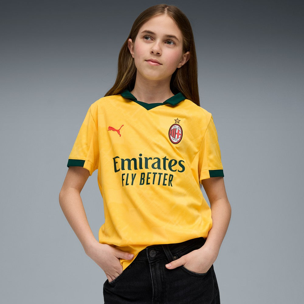 AC Milan Youth 2025/26 Third Replica Jersey - Yellow | Puma discount