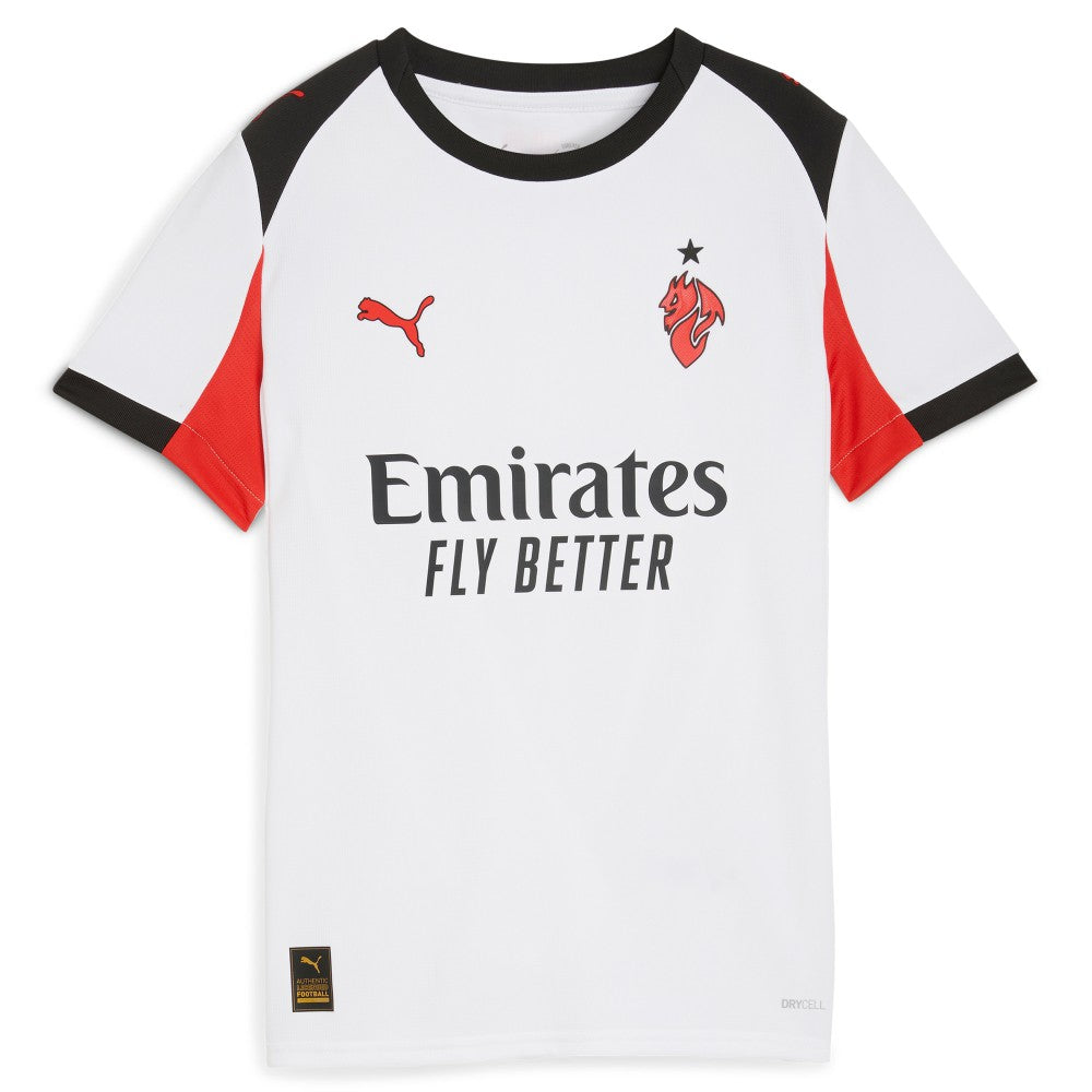 AC Milan Youth 2025/26 Replica Jersey - White | Puma shop