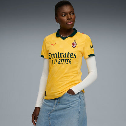 AC Milan Women's 2025/26 Third Replica Jersey - Yellow | Puma on sale