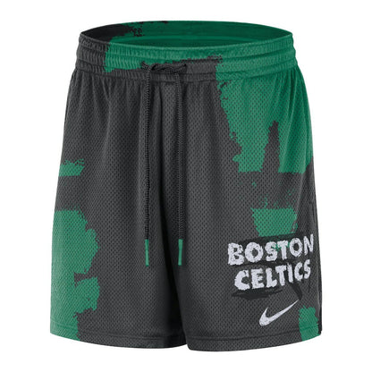 Boston Celtics Courtside Club Dri-FIT Practice Shorts - Black/Kelly Green | Nike outlet