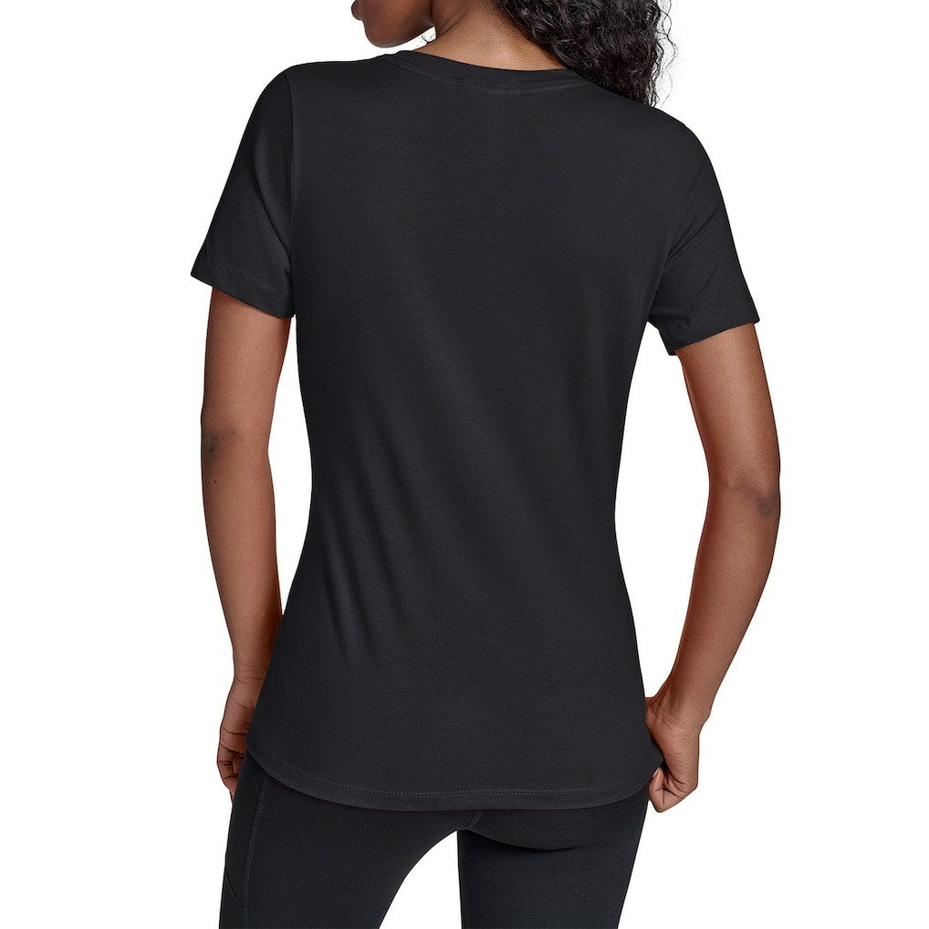 Atlanta Falcons Starter Women's Groovy Script V-Neck T-Shirt - Black on sale
