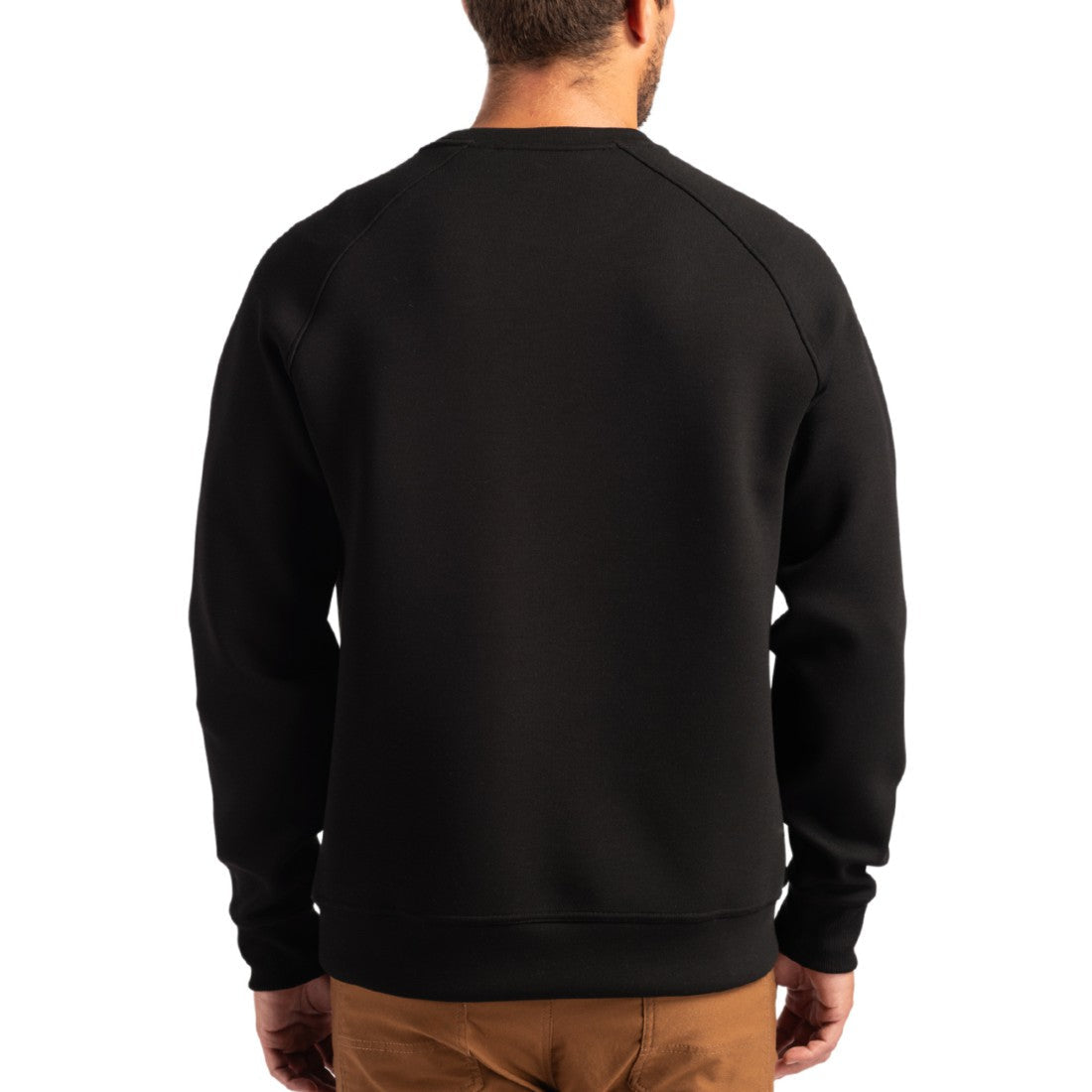 Tampa Bay Buccaneers Cutter & Buck Helmet Roam Recycled Raglan Pullover Sweatshirt - Black online
