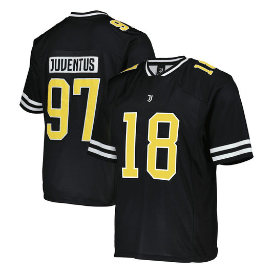 Juventus Collegiate American Football Foundation Fashion Jersey - Black | Fanatics online