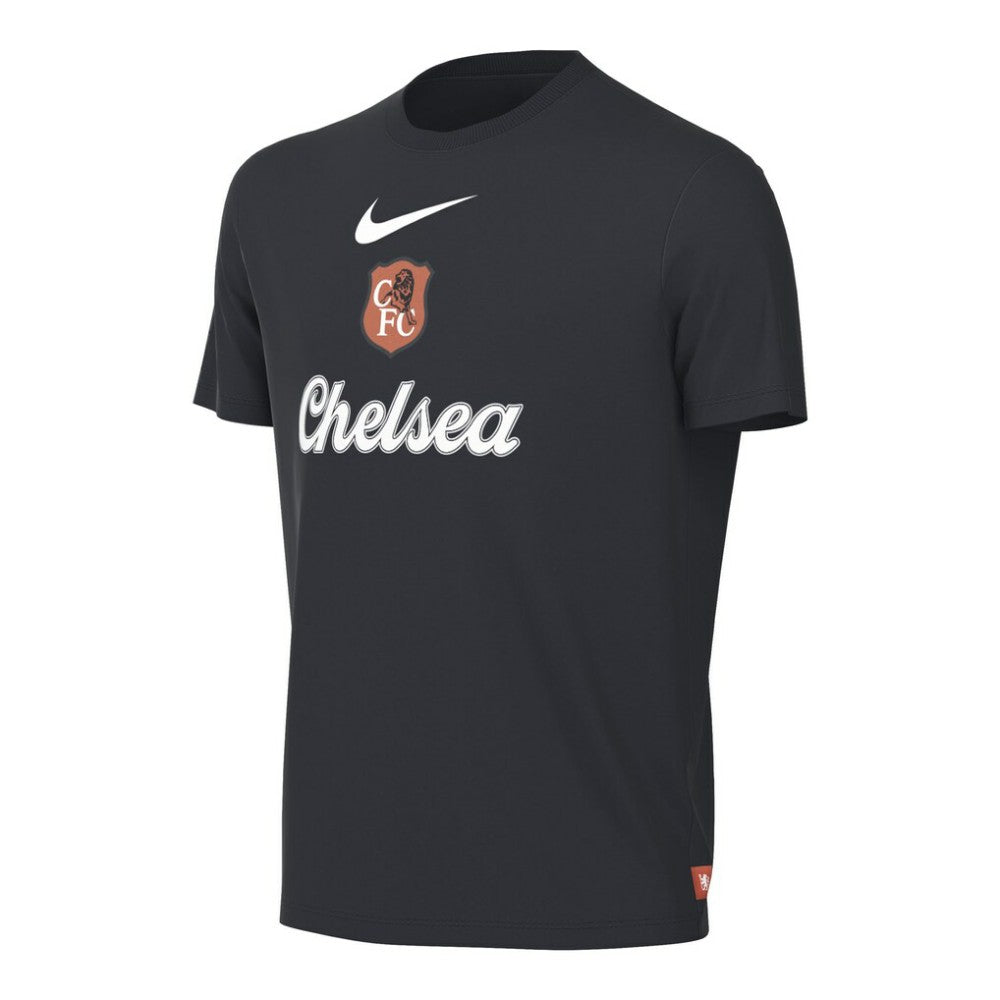 Chelsea Youth Crest T-Shirt - Black | Nike online