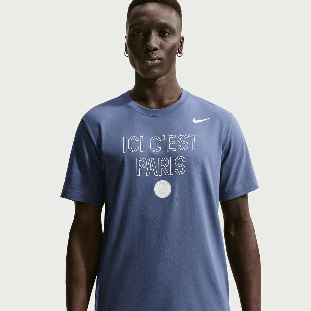 Paris Saint-Germain Men's Team Pride T-Shirt - Blue | Nike cheap