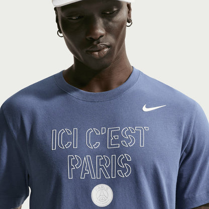 Paris Saint-Germain Men's Team Pride T-Shirt - Blue | Nike cheap