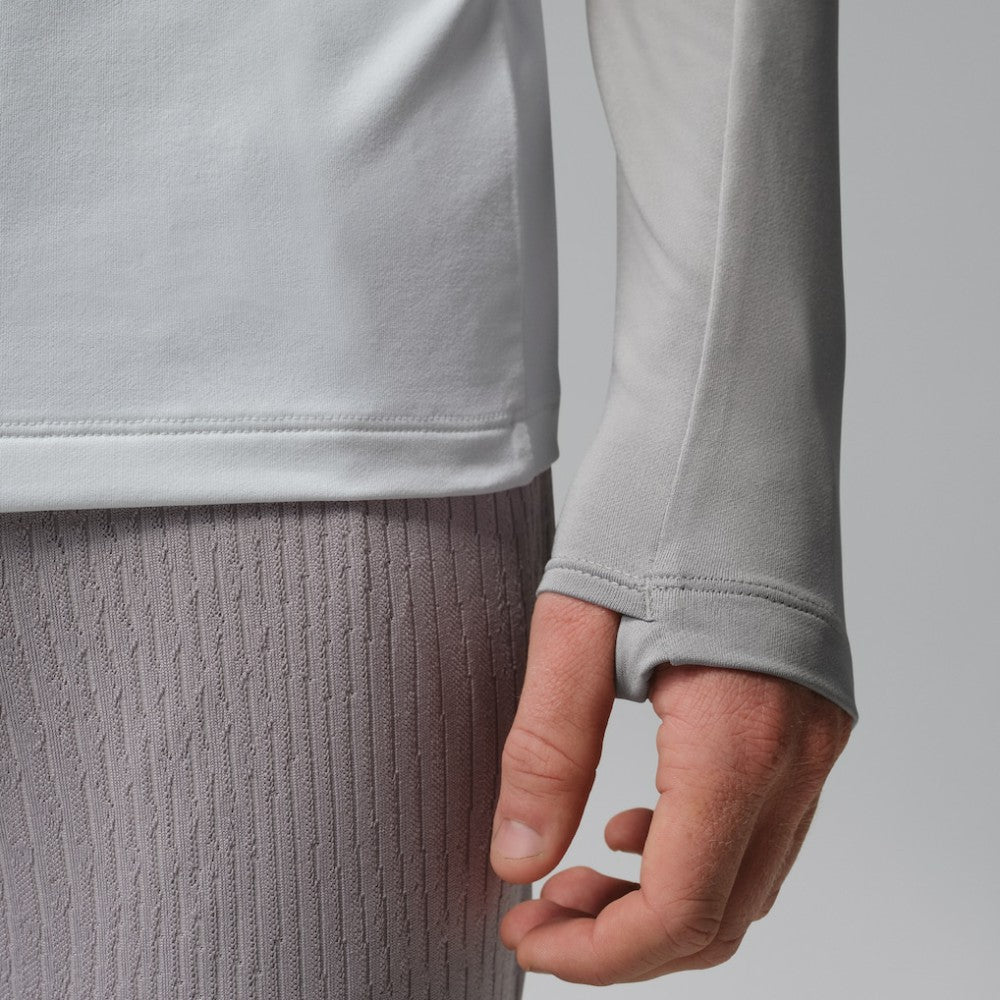 Paris Saint-Germain Jordan Brand Men's Strike Drill Quarter-Zip Long Sleeve Dri-FIT Top - White | Jordan outlet