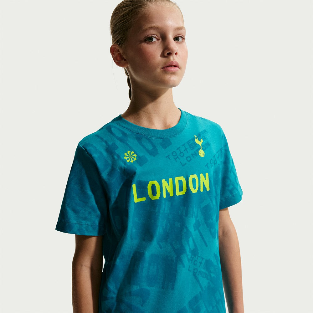 Tottenham Hotspur Youth 2025/26 London T-Shirt - Blue | Nike outlet