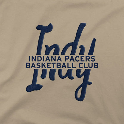 Indiana Pacers Stadium Essentials Unisex Urban T-Shirt - Tan for sale