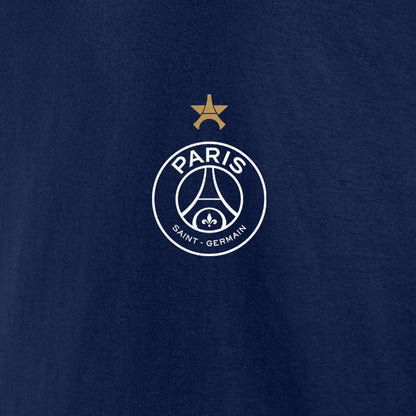 Paris Saint-Germain 2025 Champions League Winners Eiffel Star T-Shirt - Navy shop