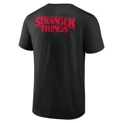 Minnesota Twins Stranger Things Graphic T-Shirt - Black