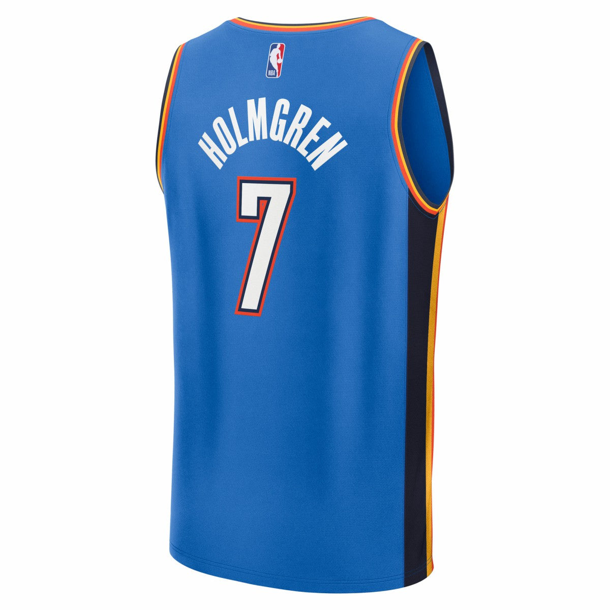 Chet Holmgren Oklahoma City Thunder 2025 NBA Finals Champions Fast Break Replica Player Jersey - Blue - Icon Edition | Fanatics for sale