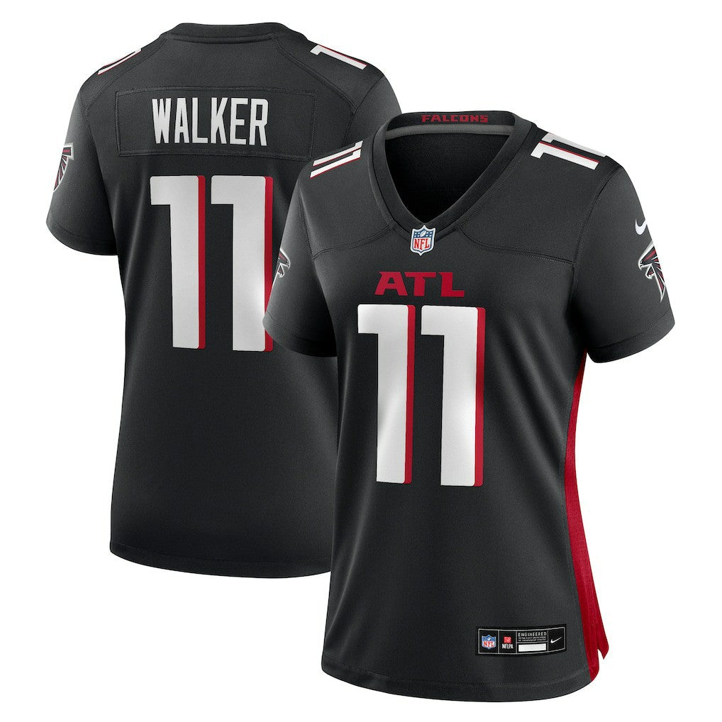 Jalon Walker Atlanta Falcons Women's Team Game Jersey - Black | Nike discount