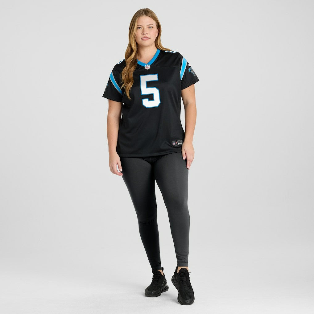 Rico Dowdle Carolina Panthers Women's Team Game Jersey - Black | Nike online