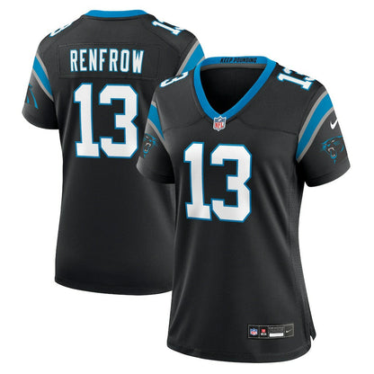 Hunter Renfrow Carolina Panthers Women's Team Game Jersey - Black | Nike for sale