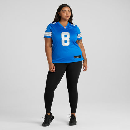 Kyle Allen Detroit Lions Women's Team Game Jersey - Blue | Nike on sale