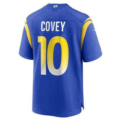 Britain Covey Los Angeles Rams Team Game Jersey - Royal | Nike sale