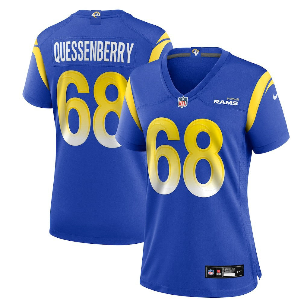 David Quessenberry Los Angeles Rams Women's Team Game Jersey - Royal | Nike discount